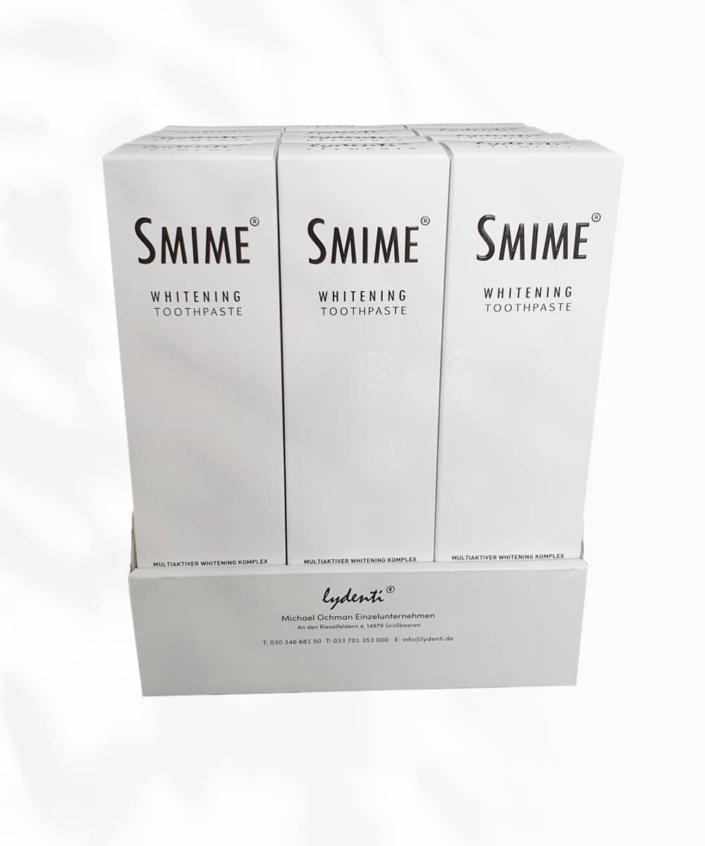 LyDenti SMIME Whitening Zahnpasta 125ml 12er BOX
