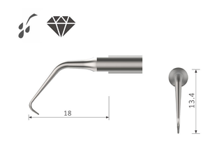 sAS3D MEDenti Scaler Tip (passend für SATELEC** Kons-Ultraschallgeräte)