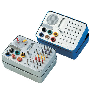 ENDO TOTAL - Groesse 12x9x6 cm Aluminumbox Blau